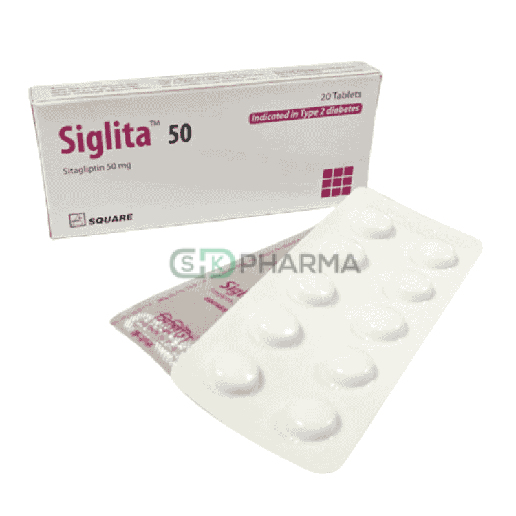 Siglita Tablet 50 mg (Sitagliptin)