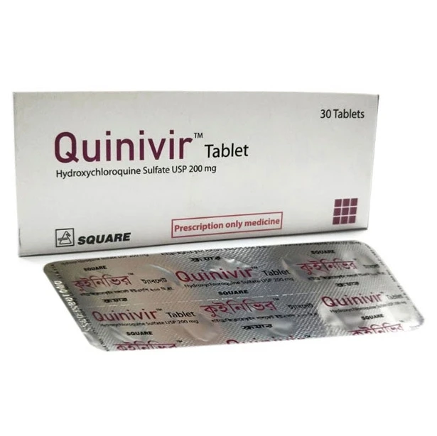 Quinivir Tablet, Hydroxychloroquine Sulphate 200 mg