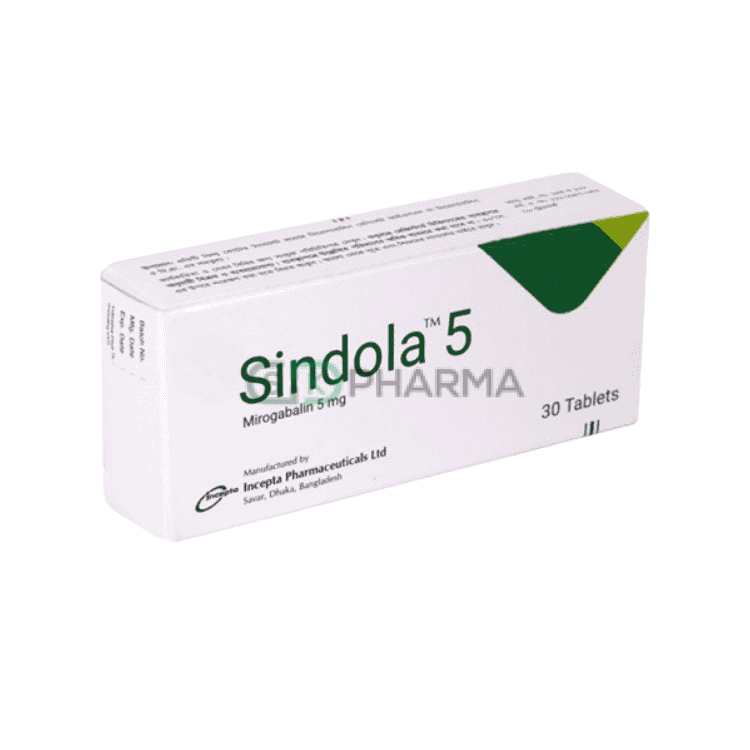 Sindola Tablet 5 mg (Mirogabalin Besylate)