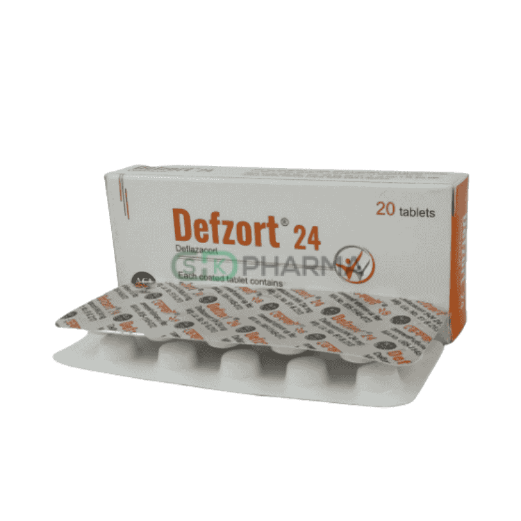 Defzort Tablet 24 mg (Deflazacort)
