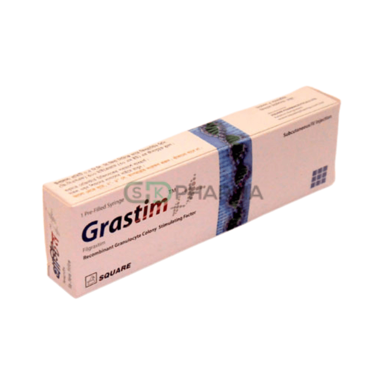 Grastim Injection 300 mcg/0.5 ml (Filgrastim)