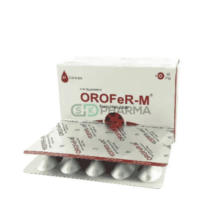 OROFeR-M Capsule 30 mg (Ferric Maltol)