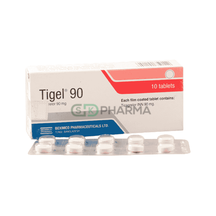Tigel Tablet 90 mg (Ticagrelor)
