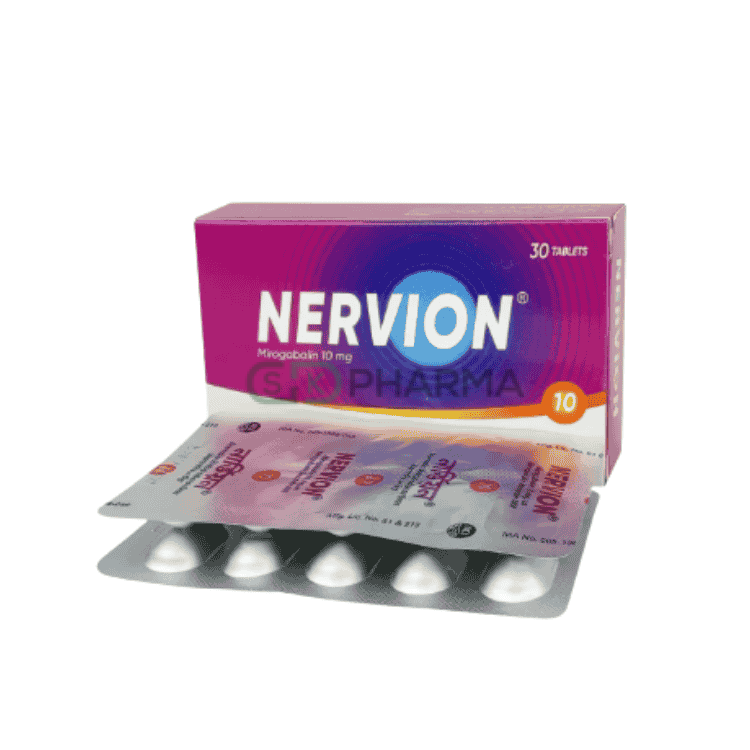 Nervion Tablet 10 mg (Mirogabalin Besylate)