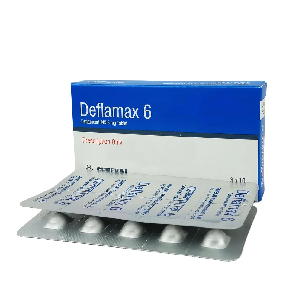 Deflamax Tablet, Deflazacort 6 mg
