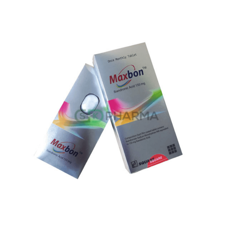 Maxbon Tablet 150 mg (Ibandronic Acid)