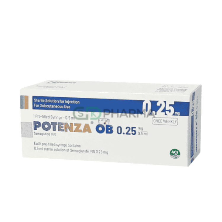 Potenza OB Injection 0.25 mg/0.5 ml (Semaglutide)