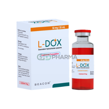 L-DOX Injection 50 mg/25 ml (Doxorubicin Hydrochloride Liposome)