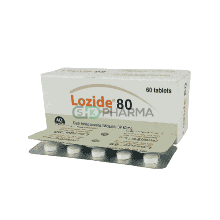 Lozide Tablet 80 mg (Gliclazide)