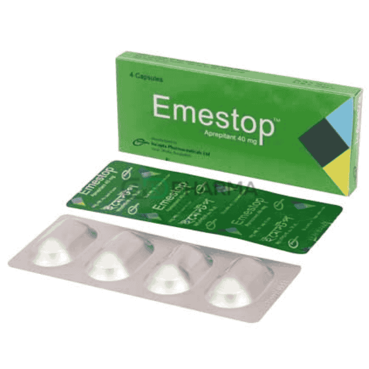 Emestop Capsule 40 mg (Aprepitant)