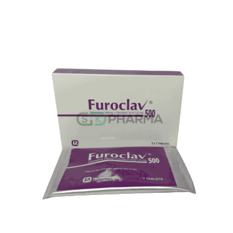 Furoclav Tablet 500 mg+125 mg (Cefuroxime Axetil + Clavulanic Acid)