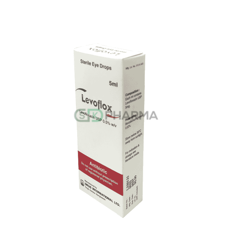 Levoflox Eye Drop 0.50% (Levofloxacin (Eye/Ear))
