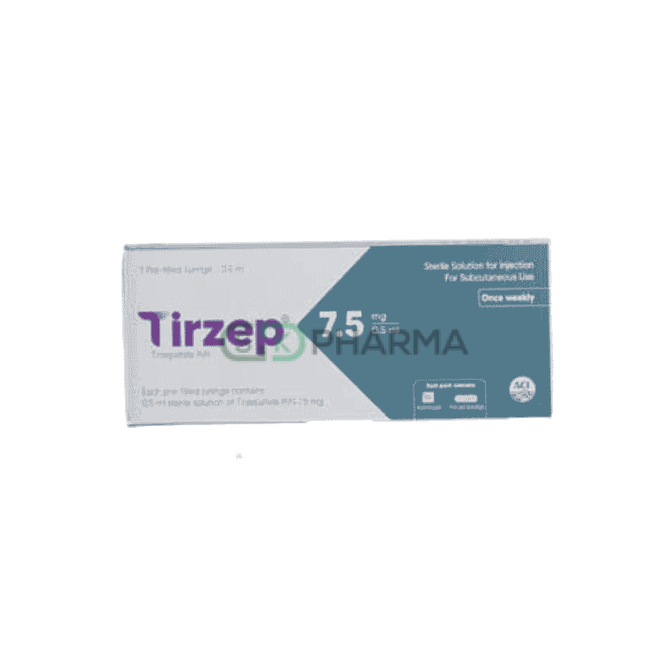 Tirzep Injection 7.5 mg/0.5 ml (Tirzepatide)