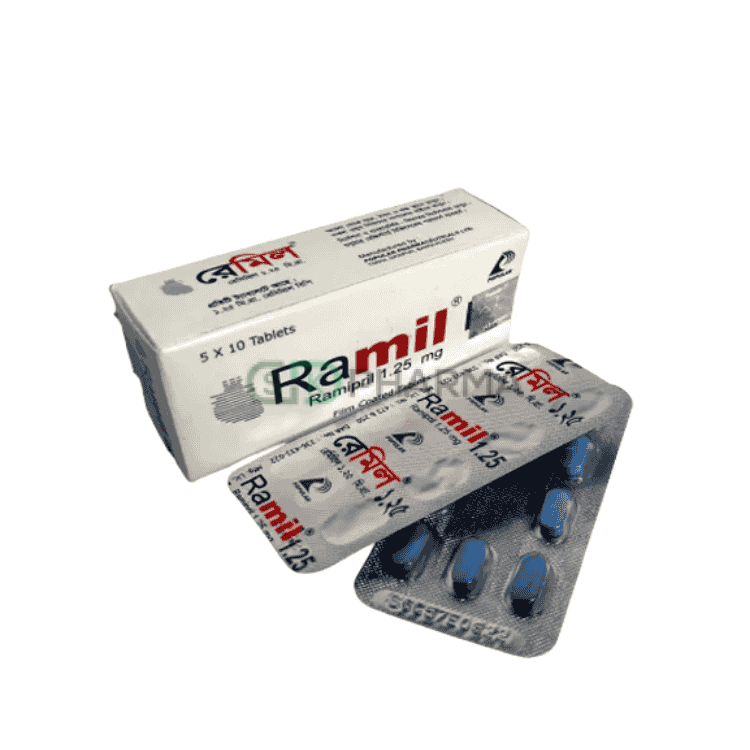 Ramil Tablet 1.25 mg (Ramipril)