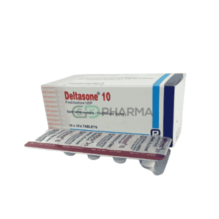 Deltasone Tablet 10 mg (Prednisolone)