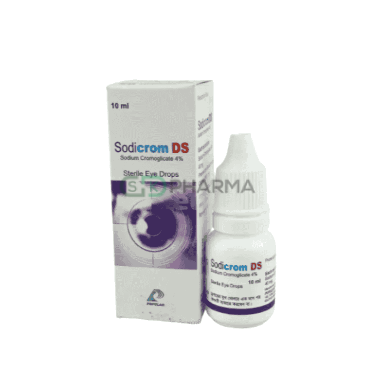 Sodicrom DS Eye Drop 4% (Sodium Cromoglicate [4%])