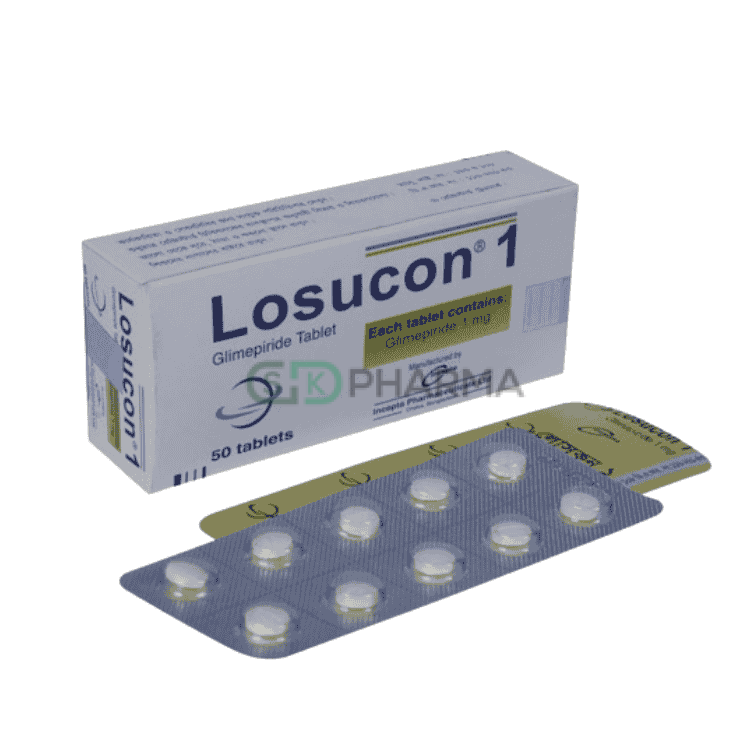Losucon Tablet 1 mg (Glimepiride)