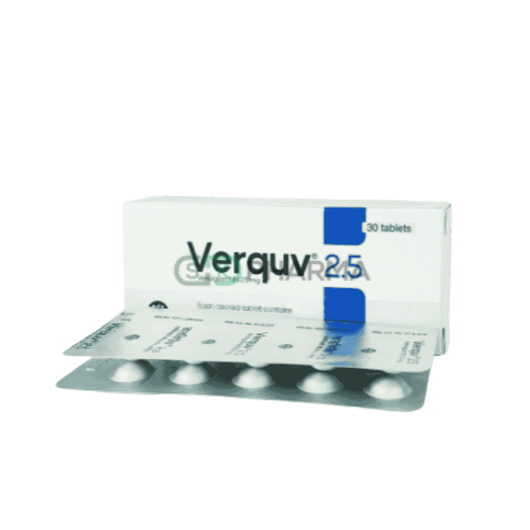 Verquv Tablet 2.5 mg (Vericiguat)