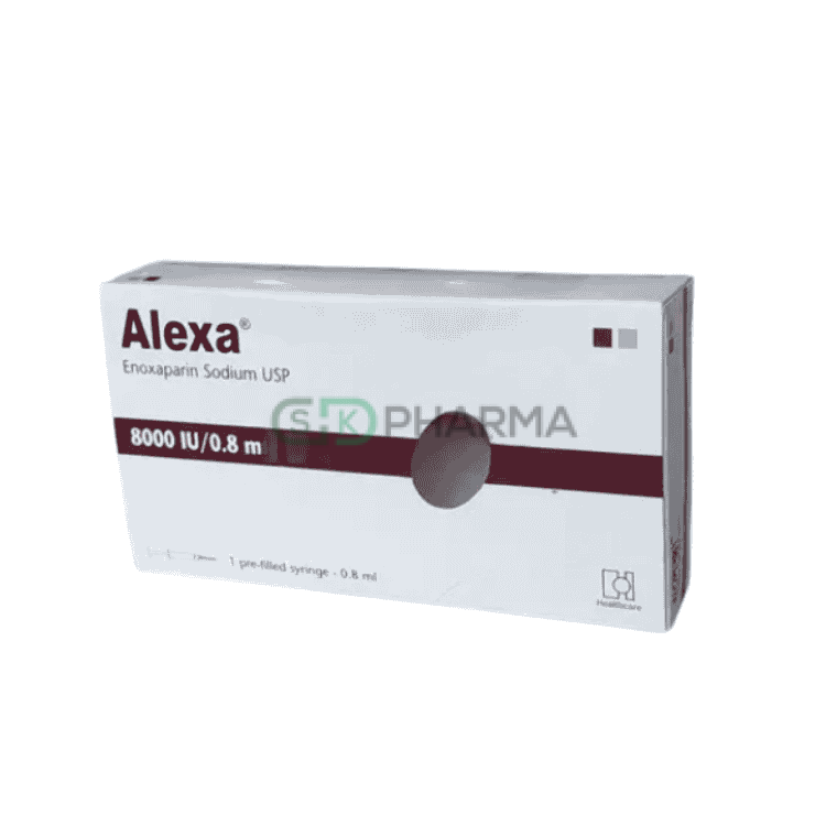 Alexa Injection 8000 Anti-Xa IU/0.8 ml (Enoxaparin Sodium)