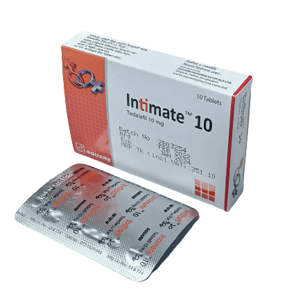 Intimate Tablet, Tadalafil 10 mg
