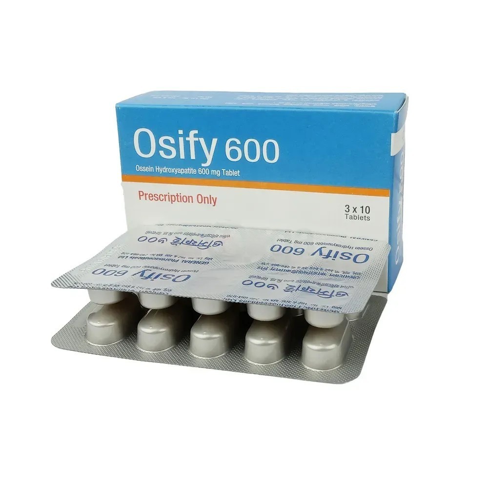 Osify Tablet, Ossein Hydroyapatite 600 mg