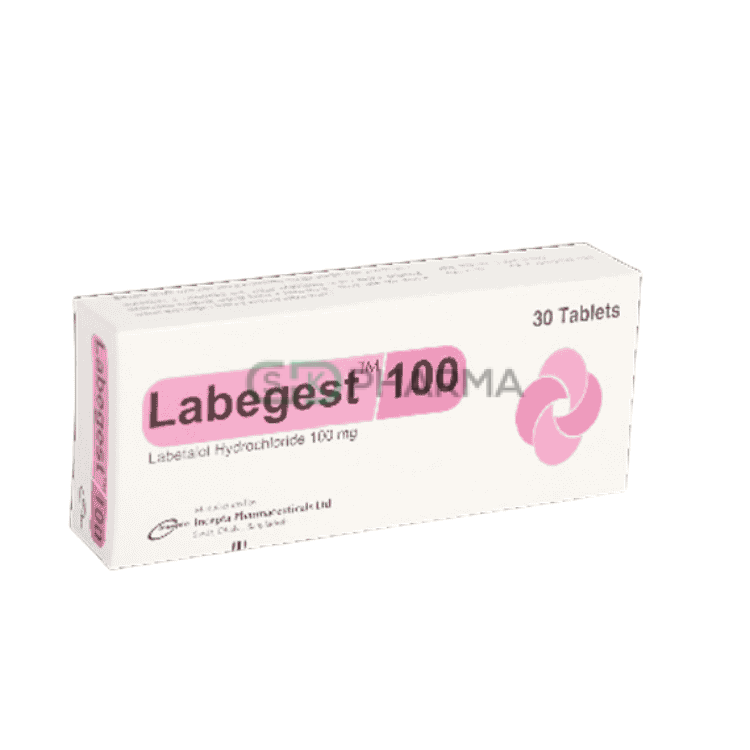 Labegest Tablet 100 mg (Labetalol Hydrochloride)