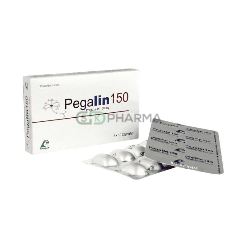 Pegalin Capsule 150 mg (Pregabalin)