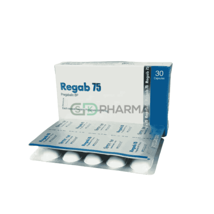 Regab Capsule 75 mg (Pregabalin)