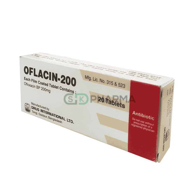 Oflacin Tablet 200 mg (Ofloxacin)