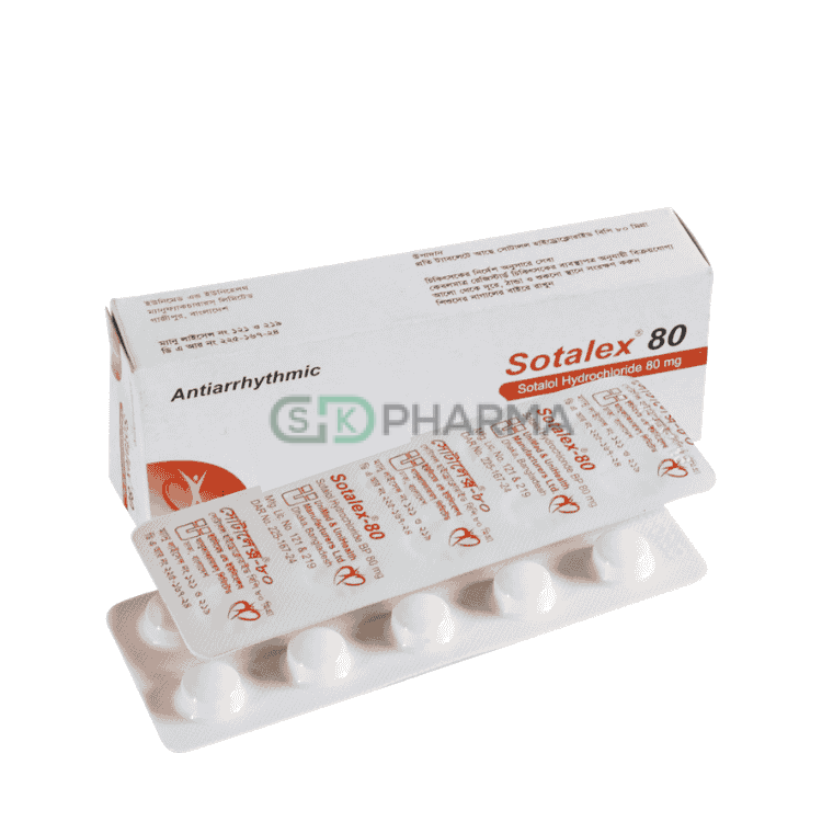 Sotalex Tablet 80 mg (Sotalol Hydrochloride)