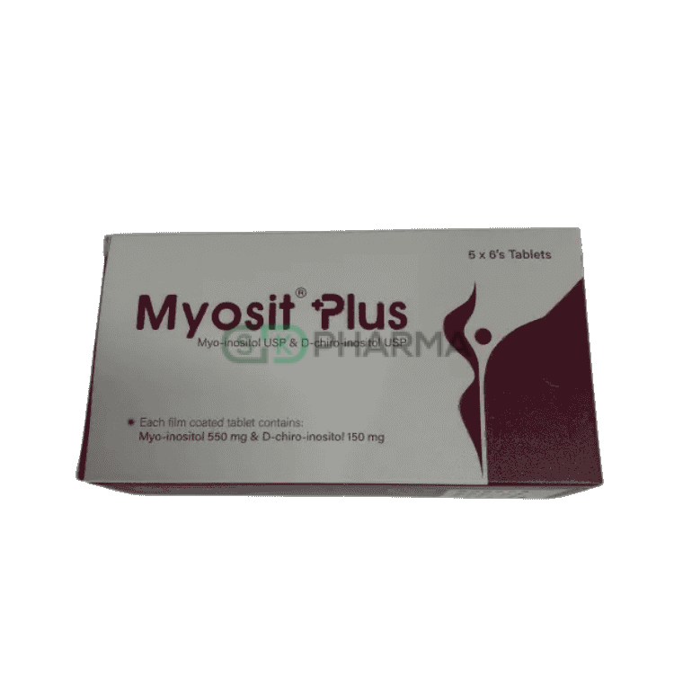 Myosit Plus Tablet 150 mg+550 mg (D-chiro-inositol + Myo-inositol)