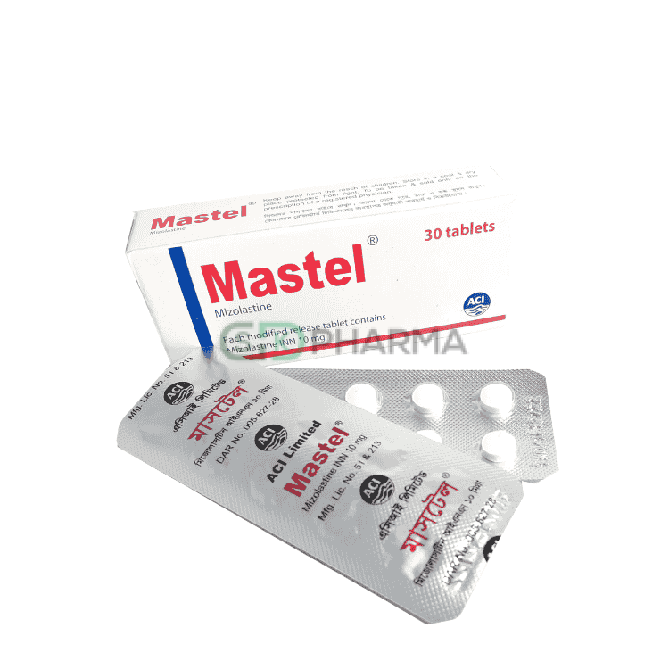 Mastel Tablet 10 mg (Mizolastine)