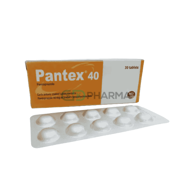 Pantex Tablet 40 mg (Pantoprazole Sodium)
