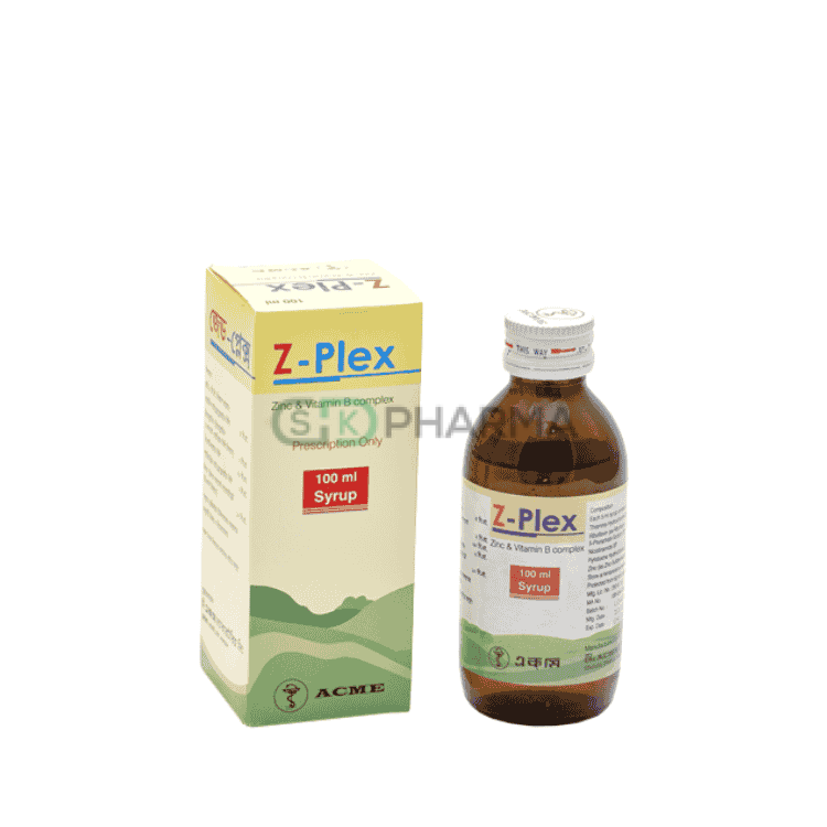 Z-Plex Syrup (Vitamin B Complex + Zinc)