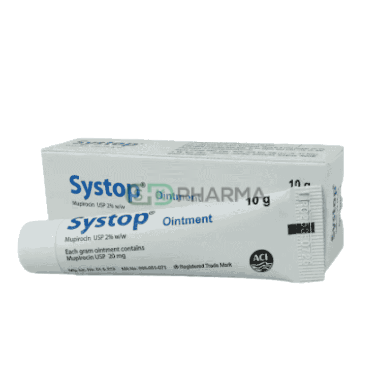 Systop Ointment 2% w/w (Mupirocin)