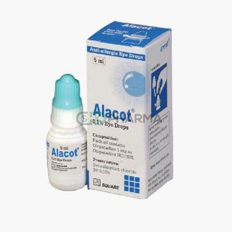 Alacot Ophthalmic Solution 0.10% (Olopatadine Hydrochloride)