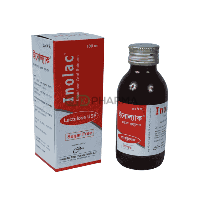 Inolac Oral Solution 3.35 gm/5 ml (Lactulose)