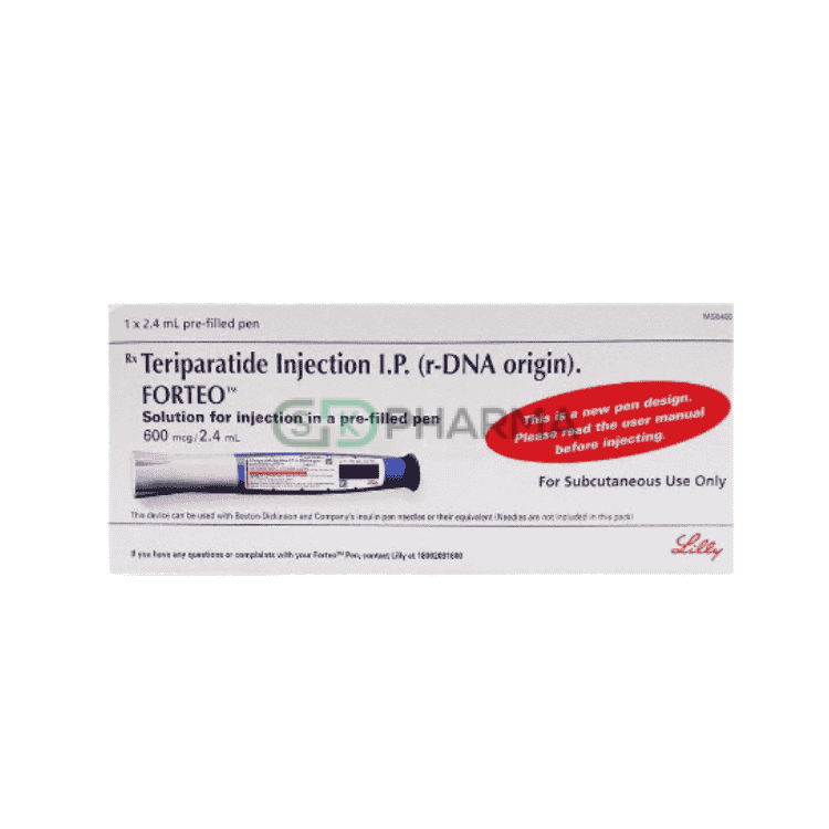 Forteo Injection 20 mcg/80 mcl (Teriparatide)