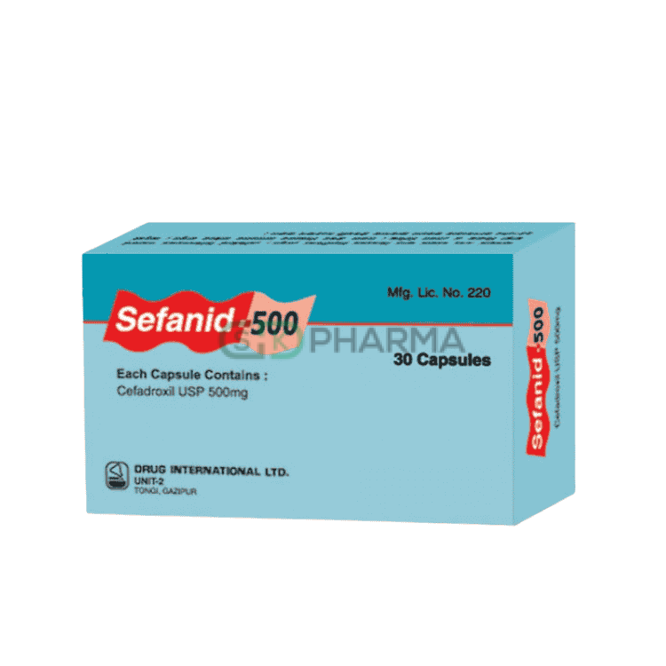 Sefanid Capsule 500 mg (Cefadroxil Monohydrate)