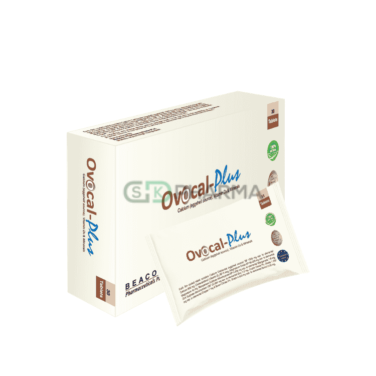 Ovocal Plus Tablet (Calcium + Vitamin D3 + Multimineral)