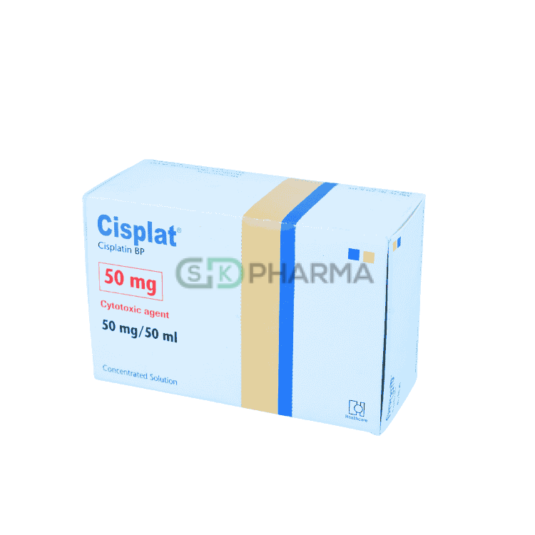 Cisplat Injection 50 mg/50 ml (Cisplatin)
