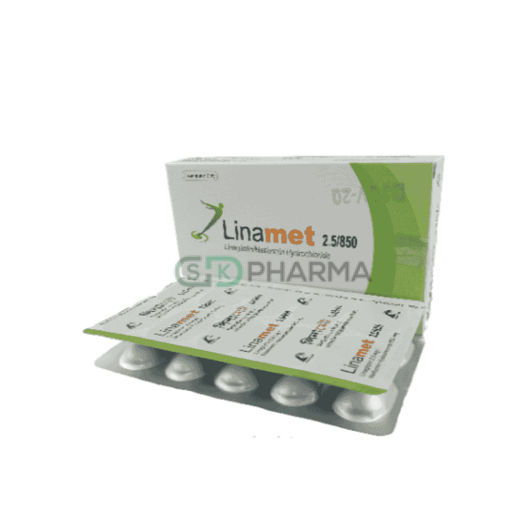Linamet Tablet 2.5 mg+850 mg (Linagliptin + Metformin Hydrochloride)