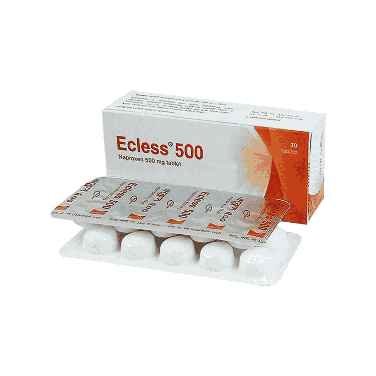 Ecless Tablet 500 mg (Naproxen Sodium)
