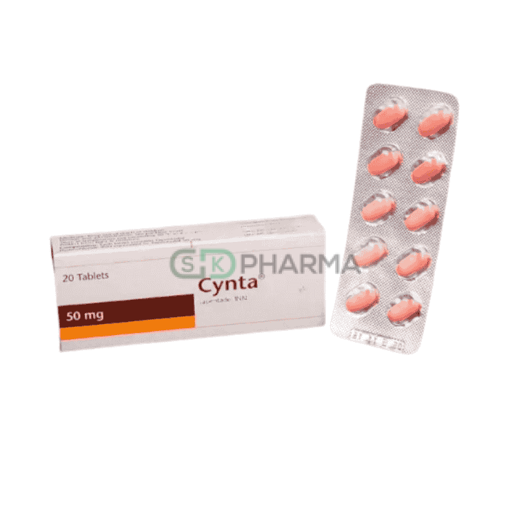 Cynta Tablet 50 mg (Tapentadol Hydrochloride)