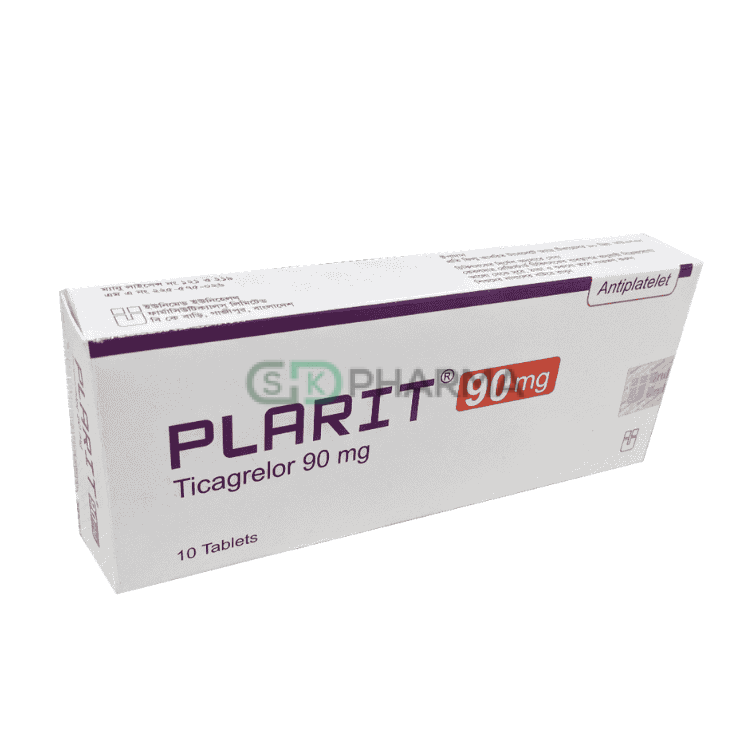 Plarit Tablet 90 mg (Ticagrelor)