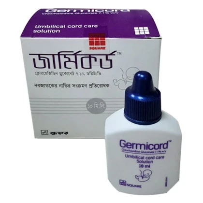 Germicord Topical Solution 10ml, Chlorhexidine Gluconate [7.1%] 7.1%
