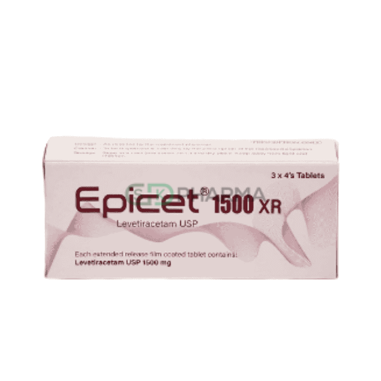 Epicet XR Tablet 1500 mg (Levetiracetam)