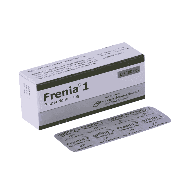 Frenia Tablet 1 mg (Risperidone)