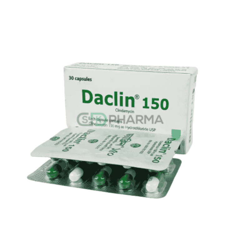 Daclin Capsule 150 mg (Clindamycin)