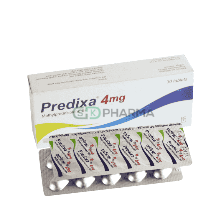Predixa Tablet 4 mg (Methylprednisolone)